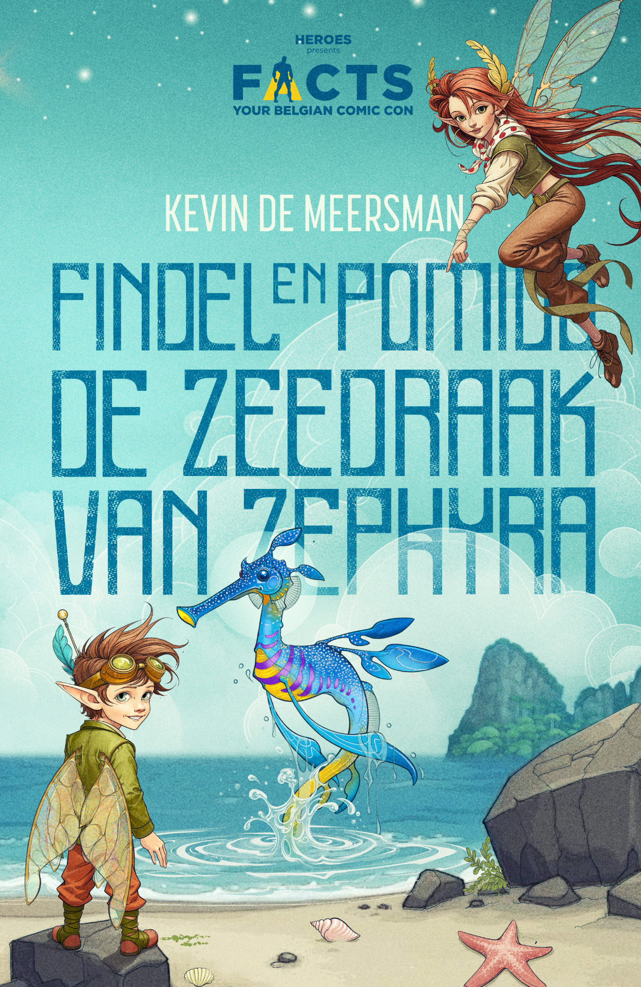 Cover Findel en Pomido - De Zeedraak van Zephyra